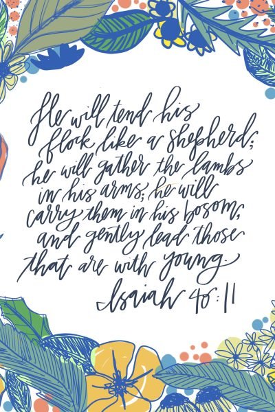 Isaiah 40:11- The Pace of Peace